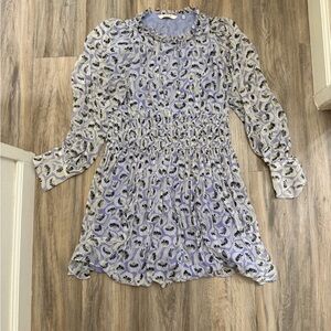Rebecca Taylor sz12 Lavender Floral dress